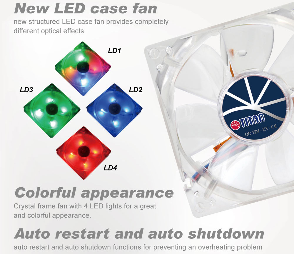 soğutucu fan/soğutma fanı/LED fanı/LED soğutma fanı