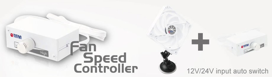 3-pin fan speed controller/ fan speed controller / DC fan speed controller/ DC cooling fan