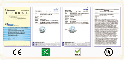 All TITAN's cooling fan and computer cooler products has CE, TUV, and UL certification