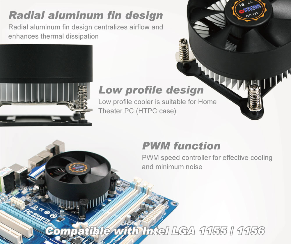 TITAN / CPU Cooler / CPU Cooling / CPU Frozen / Frozen Computer / CPU / CPU Heatsink / Heat Sink / Heat Transfer / Heat Dissipation / Dissipate Heat / Thermal Solution / Thermal Transfer / Thermal Dissipation / Thermal Cooling / Cooling Fan / CPU Fan / Silent Fan / Aluminum Fins / Cooling Fins / System Cooling / Intel Platform / AMD Platform / Intel LGA 1155 / Intel LGA1156/ Intel LGA 1200